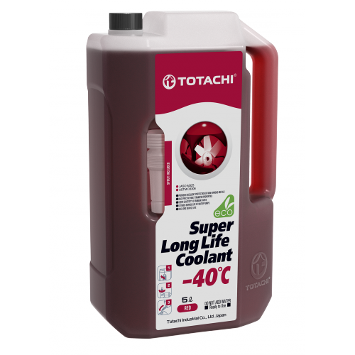 Купить Охлаждающая жидкость TOTACHI SUPER LLC   Red   -40C      5л в интернет-магазине Ravta – самая низкая цена