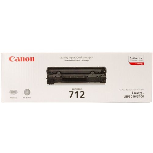 Купить Тонер картридж Canon 712 1870B002 для LBP3010/3020 (1 500 стр) в интернет-магазине Ravta – самая низкая цена