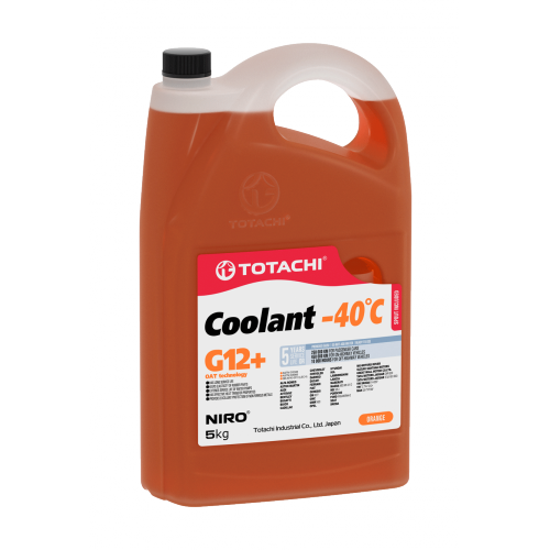 Купить Охлаждающая жидкость TOTACHI NIRO COOLANT Orange -40C G12+ 5кг в интернет-магазине Ravta – самая низкая цена