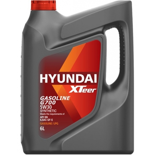 Купить Масло моторное HYUNDAI XTeer Gasoline G700 5W-30 (6л) SN в интернет-магазине Ravta – самая низкая цена
