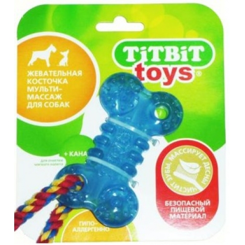 Купить TiTBiT Косточка жевательная (игрушка для собак) 10см - 000748 в интернет-магазине Ravta – самая низкая цена
