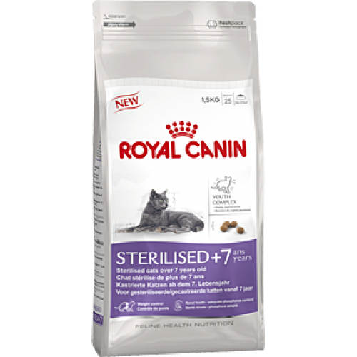 Купить Корм Royal Canin Sterilised 7+ для стерилизованных кошек старше 7 лет 400г в интернет-магазине Ravta – самая низкая цена