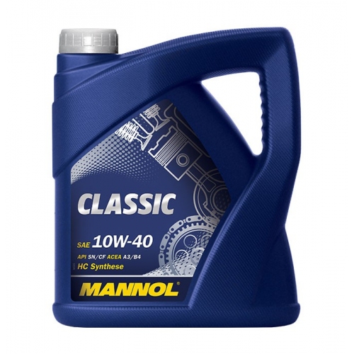 Купить Масло Mannol CLASSIC SAE 10W-40  (4л) в интернет-магазине Ravta – самая низкая цена