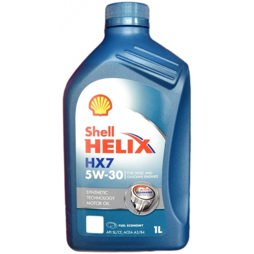 Купить Масло моторное Shell Helix HX7 5W-30 (1 л.) в интернет-магазине Ravta – самая низкая цена