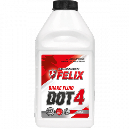 Купить Тормозная жидкость "FELIX ДОТ4", 455гр "25" в интернет-магазине Ravta – самая низкая цена