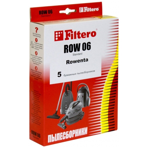 Купить Пылесборник Filtero ROW 06 (5) Standard в интернет-магазине Ravta – самая низкая цена