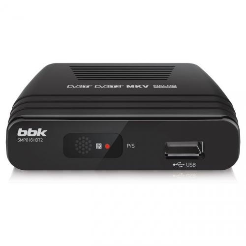 Купить Ресивер DVB-T2 BBK SMP016HDT2 темно-серый в интернет-магазине Ravta – самая низкая цена