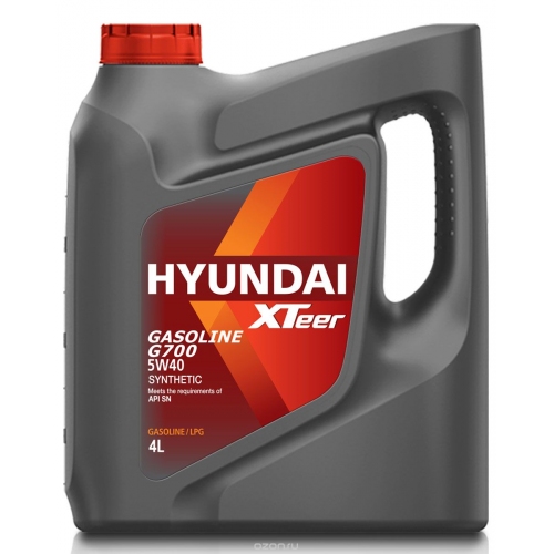Купить Масло моторное HYUNDAI XTeer Gasoline G700 5W-40 (4л) SN в интернет-магазине Ravta – самая низкая цена