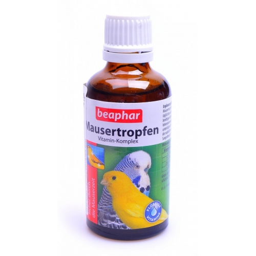 Купить Beaphar Витамины для птиц в период линьки «Mauser-Tropfen» в интернет-магазине Ravta – самая низкая цена