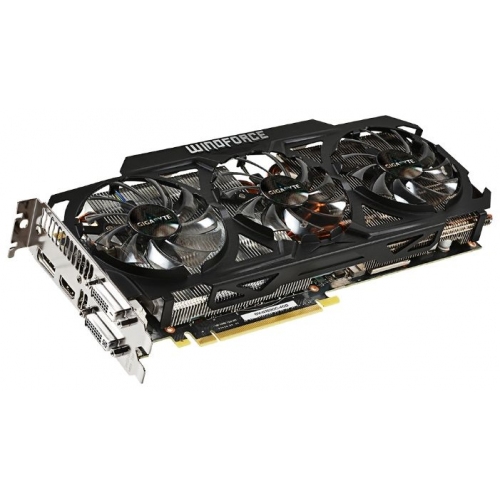 Купить Видеокарта Gigabyte PCI-E nVidia GV-N760OC-4GD GeForce GTX 760 4096Mb 192bit GDDR5 1150/6008 DVI*2/H в интернет-магазине Ravta – самая низкая цена