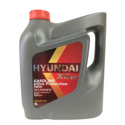 Купить -HYUNDAI Масло моторное XTeer Gasoline Ultra Protection SN/GF-5 5W30 4л (1041002) Корея в интернет-магазине Ravta – самая низкая цена