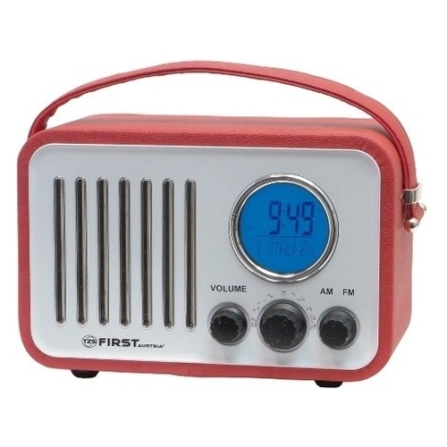 Купить Радиоприемник FIRST FA-1908-1 Black, AM/FM, 0.45 Вт, ЖК-диспл, будильн в интернет-магазине Ravta – самая низкая цена