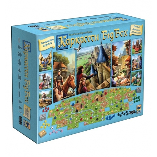 Купить Настольная игра МХ "Каркассон: Big Box" арт.915290  в интернет-магазине Ravta – самая низкая цена