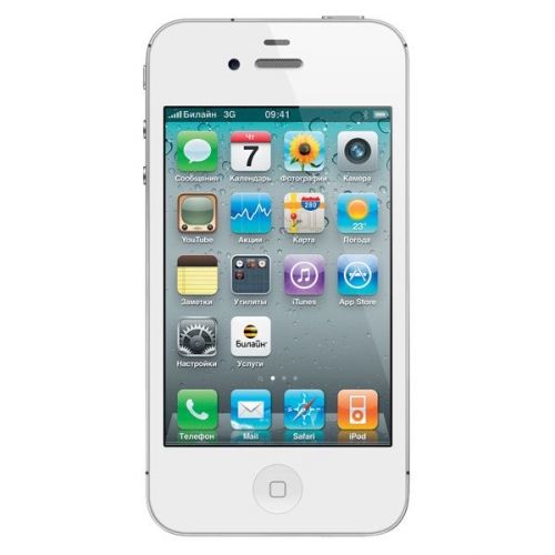 Купить Смартфон Apple iPhone 4S 32Gb (белый) в интернет-магазине Ravta – самая низкая цена