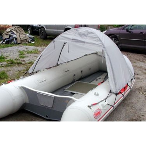 Купить Тент-палатка для лодки (длина 240 / высота 120 см), Grey в интернет-магазине Ravta – самая низкая цена