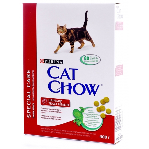 Купить Корм Cat Chow Special Сare  корм для кошек при мочекаменной болезни 400г в интернет-магазине Ravta – самая низкая цена