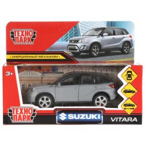 Купить Технопарк. Модель "Suzuki vitara S 2015" арт.VITARA-12FIL-GYBK 12 см матовый двер, баг, ин, серый, в интернет-магазине Ravta – самая низкая цена
