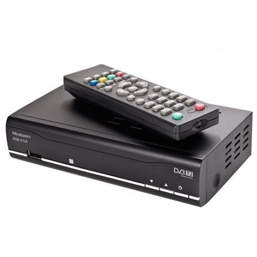 Купить Ресивер DVB-T2 ROLSEN RDB-513A в интернет-магазине Ravta – самая низкая цена