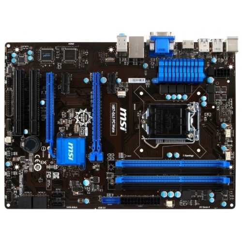Купить Материнская плата MSI H87-G41 PC Mate Socket-1150 Intel H87 DDR3 ATX AC`97 8ch(7.1) GbLAN SATA3 RAID в интернет-магазине Ravta – самая низкая цена