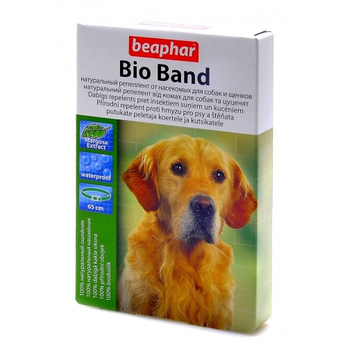 Купить Beaphar Натуральный ошейник от насекомых для собак Bio, 65см в интернет-магазине Ravta – самая низкая цена