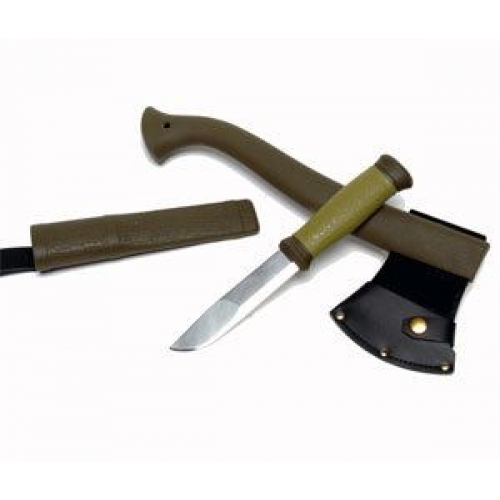 Купить Набор Mora Combi 2001: топорик Outdoor Camp 1991 + нож Mora 2000 в интернет-магазине Ravta – самая низкая цена