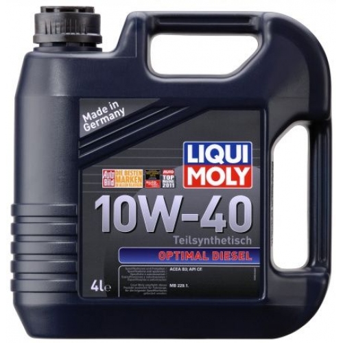 Купить Масло Liqui Moly Optimal Diesel 10W 40 (4л) в интернет-магазине Ravta – самая низкая цена