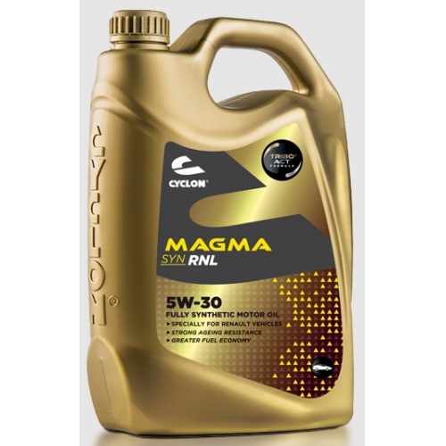 Купить Cyclon Magma Syn RNL 5W30 (API SN, ACEA C4, Греция), 4 л масло моторное синтетика в интернет-магазине Ravta – самая низкая цена