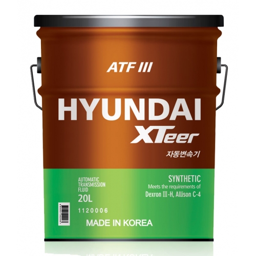 Купить Масло HYUNDAI XTeer ATF 3 (20л) в интернет-магазине Ravta – самая низкая цена