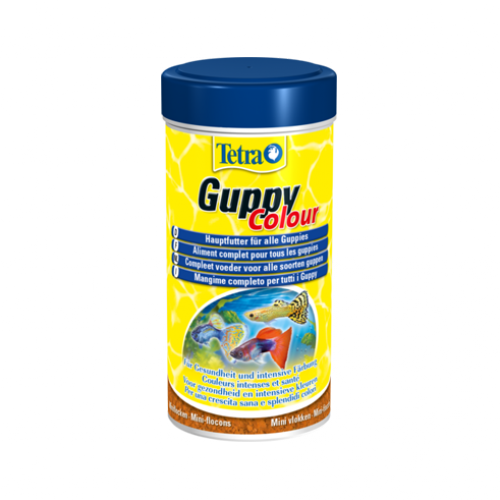 Купить Корм для  окраса гуппи и других живородящих рыб Tetra  Guppy Colour 100 ml хлопья в интернет-магазине Ravta – самая низкая цена