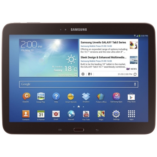 Купить Планшет Samsung Galaxy Tab 3 10.1 P5210 16Gb (коричневый) в интернет-магазине Ravta – самая низкая цена