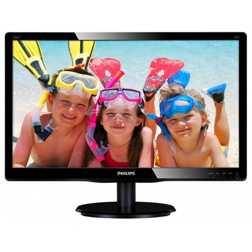 Купить Монитор Philips 23" 236V4LHAB (00/01) Glossy-Black TN LED 5ms 16:9 HDMI M/M 10M:1 250cd в интернет-магазине Ravta – самая низкая цена