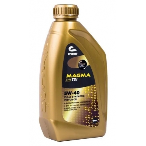 Купить Масло моторное Cyclon Magma Syn TDi 5W-40 синтетическое 1л в интернет-магазине Ravta – самая низкая цена
