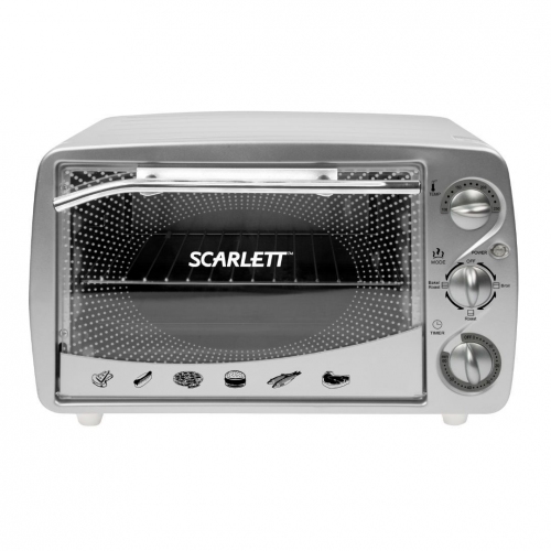 Купить Мини-печь Scarlett SC-094 (белый) в интернет-магазине Ravta – самая низкая цена