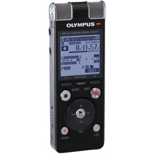Купить Диктофон Olympus DM-670 8GB в интернет-магазине Ravta – самая низкая цена
