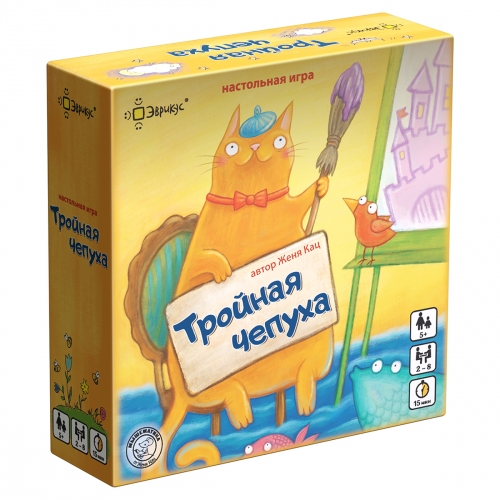 Купить Эврикус. Настольная игра "Тройная чепуха" арт.BG-11006 в интернет-магазине Ravta – самая низкая цена