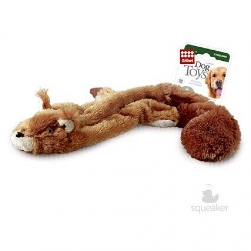 Купить Игрушка GiGwi для собак Белка с пищалкой в интернет-магазине Ravta – самая низкая цена