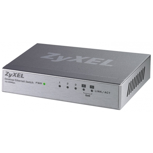 Купить Коммутатор ZyXEL 8 портов 10100 Fast Ethernet 3 приоритетных порта (ES-108A) в интернет-магазине Ravta – самая низкая цена