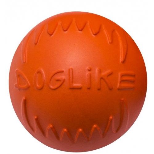 Купить Мяч из вспененной резины большой Doglike для собак, диам.10 см, оранж. в интернет-магазине Ravta – самая низкая цена