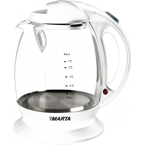 Купить Чайник Marta MT-1035 (белый)  в интернет-магазине Ravta – самая низкая цена