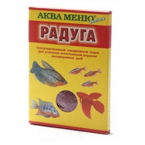 Купить Аква Меню Корм Радуга 650171 25гр в интернет-магазине Ravta – самая низкая цена