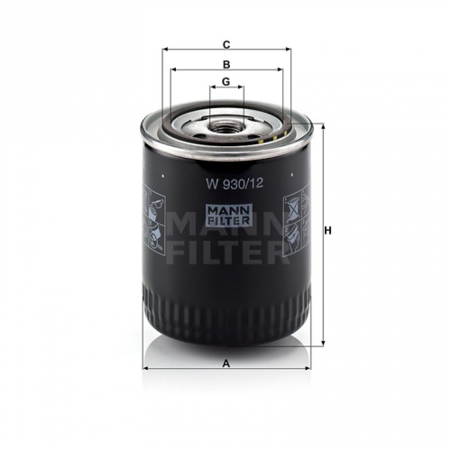 Купить W930/12 MANN-FILTER Масляный фильтр в интернет-магазине Ravta – самая низкая цена Купить W930/12 MANN-FILTER Масляный фильтр в интернет-магазине Ravta – самая низкая цена