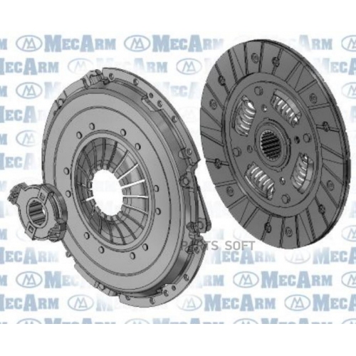 Купить MK9596 MecArm Комплект сцепления в интернет-магазине Ravta – самая низкая цена