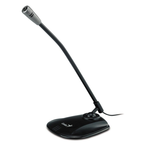 Купить Микрофон Genius Mic-01A (металик/черный) в интернет-магазине Ravta – самая низкая цена