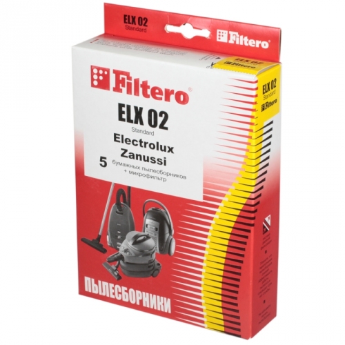 Купить Пылесборники Filtero ELX 02 (5) Standard в интернет-магазине Ravta – самая низкая цена
