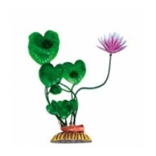 Купить Растение "Triton" пласт. "Кубышка с цветком", 29 см       (2993) в интернет-магазине Ravta – самая низкая цена