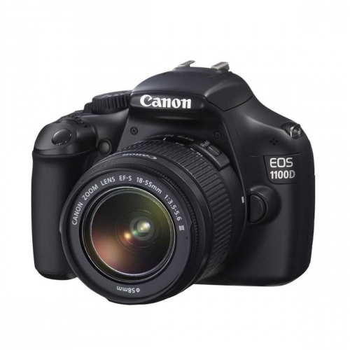 Купить Фотокамера Canon EOS 1100D Kit 18-55DCIII (черный) (5161B011) в интернет-магазине Ravta – самая низкая цена