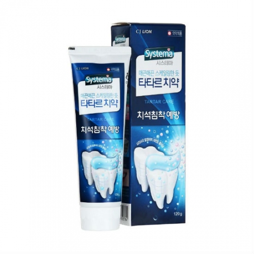 Купить 616764 Зубная паста для предотвращения зубного камня Tartar control Systema 120г. в интернет-магазине Ravta – самая низкая цена