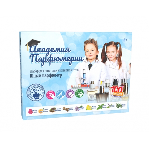 Купить Юный парфюмер арт.740 набор для опытов и экспериментов "Академия Парфюмерии" в интернет-магазине Ravta – самая низкая цена