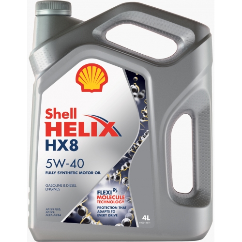 Купить Масло Shell Helix HX8 5W-40 4л в интернет-магазине Ravta – самая низкая цена
