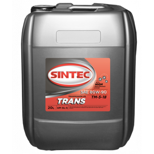 Купить Sintec Масло Транс ТМ5-18 (GL5) SAE 80W90 20л в интернет-магазине Ravta – самая низкая цена